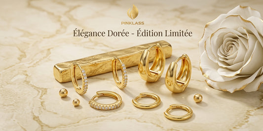 Golden Glow Hoop Earrings — 3 Pairs