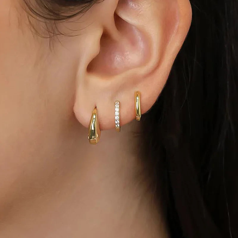 3 Pairs Stainless