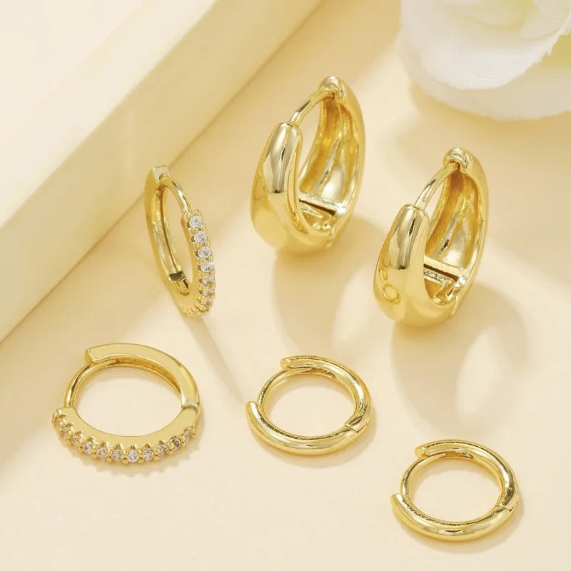 3 Pairs Stainless